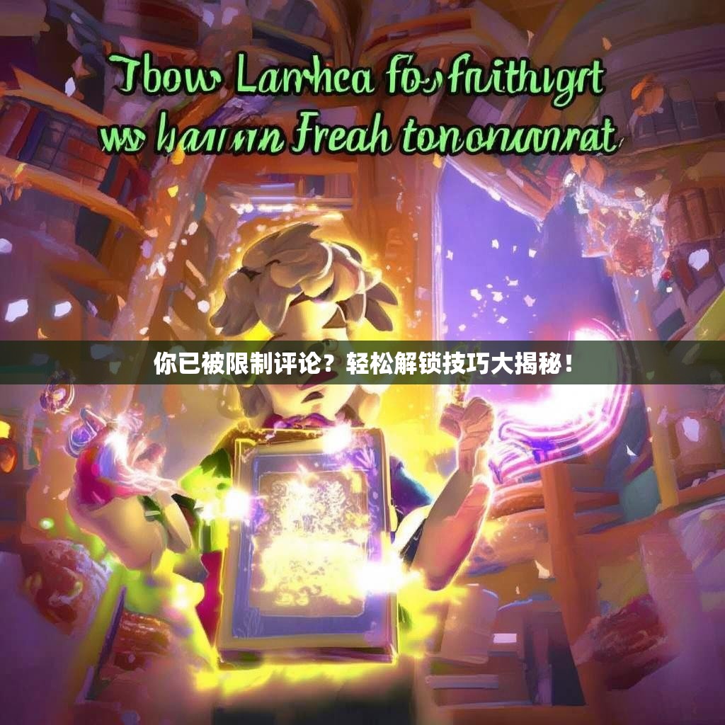 你已被限制评论？轻松解锁技巧大揭秘！