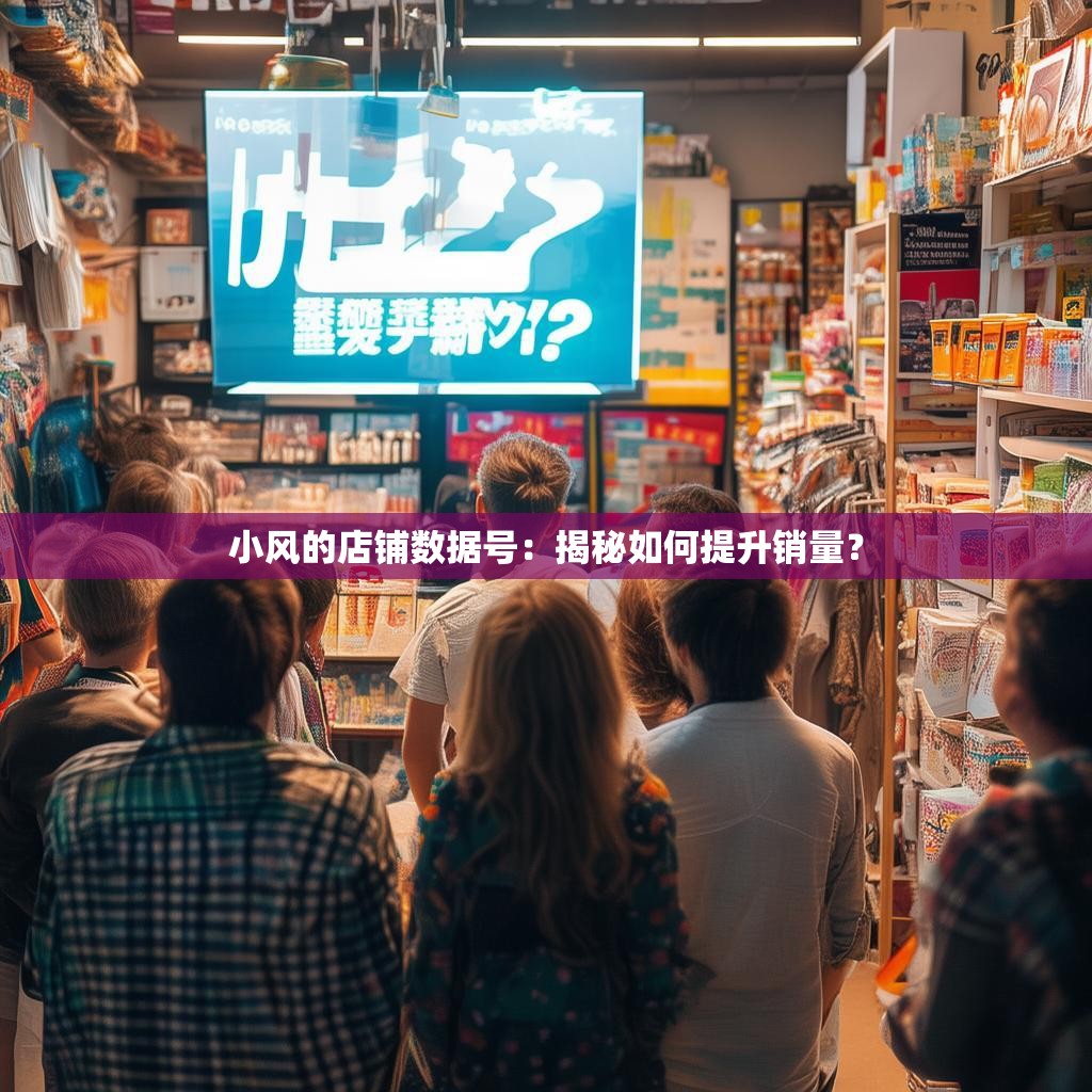 小风的店铺数据号：揭秘如何提升销量？