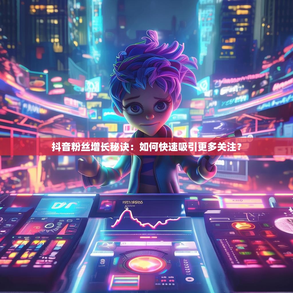 抖音粉丝增长秘诀：如何快速吸引更多关注？