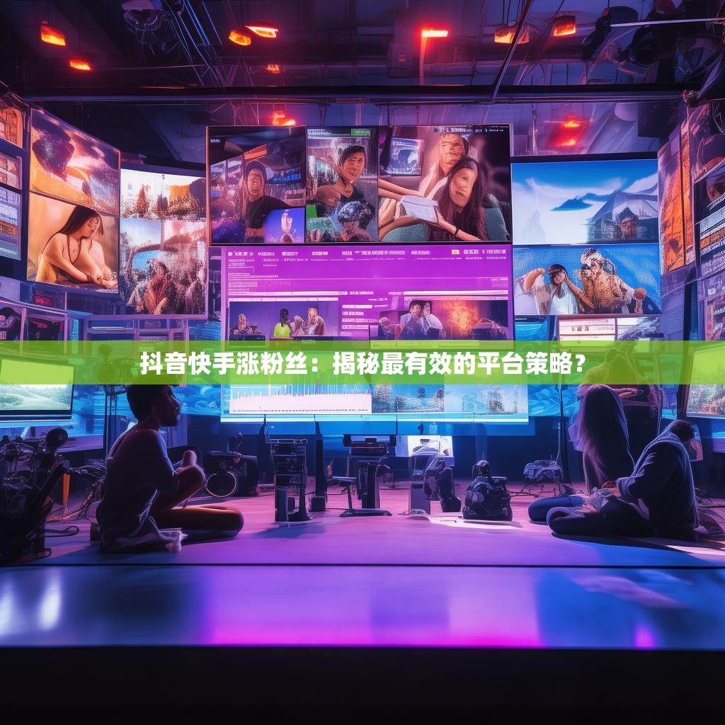 抖音快手涨粉丝：揭秘最有效的平台策略？