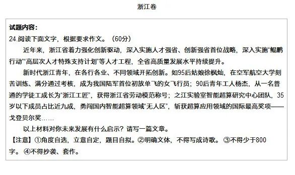 高考作文题怎么答?AI时代问题会变少吗